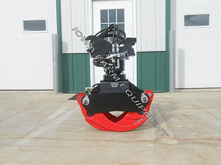 Grapple with Hanging Rotator